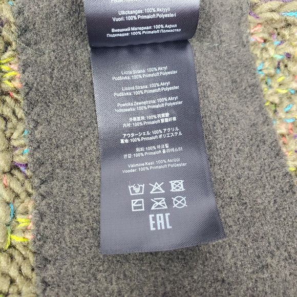 Buff Women's Cable Knit Beanie Cap Hat Pink Green Primaloft Polyester WInter - Picture 8 of 9